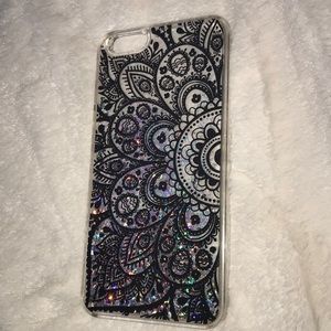Moving glitter iPhone 6+ case